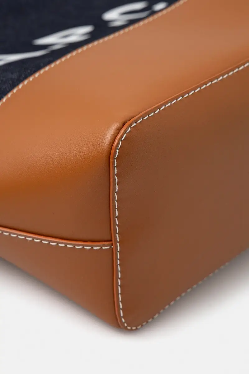 borsetta Tote Axel E W Blu navy miniatura 4