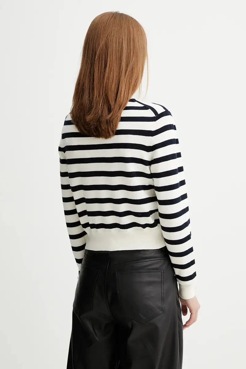 A.P.C. Cardigan Donna Beige 3123410 miniatura 3