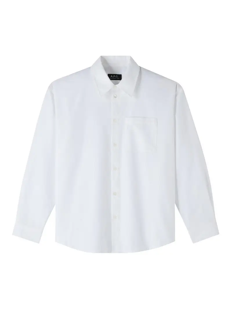 . Chemise Boyfriend Brodee Bianco