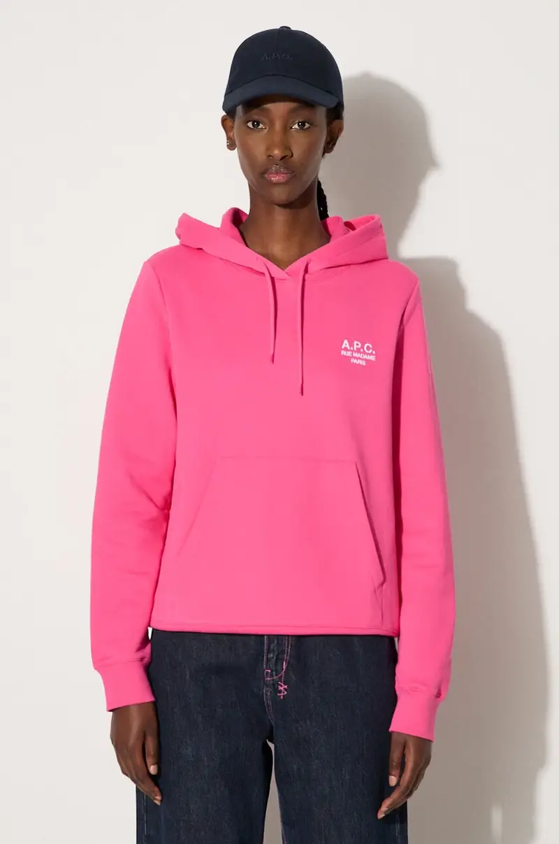 . felpa in cotone Hoodie Manuela donna Rosa