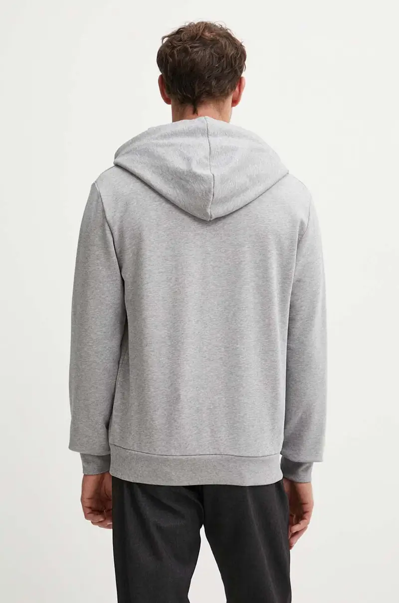 felpa in cotone hoodie standard grand vpc GOTS Grigio miniatura 3