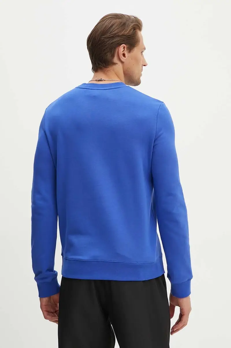 felpa in cotone sweat rider uomo colore blu COEZD-H27699 miniatura 3
