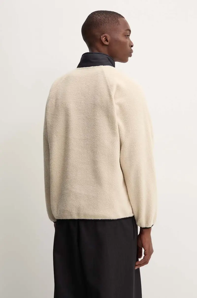 felpa in pile sweat island colore beige PSAIF.M27845 miniatura 3