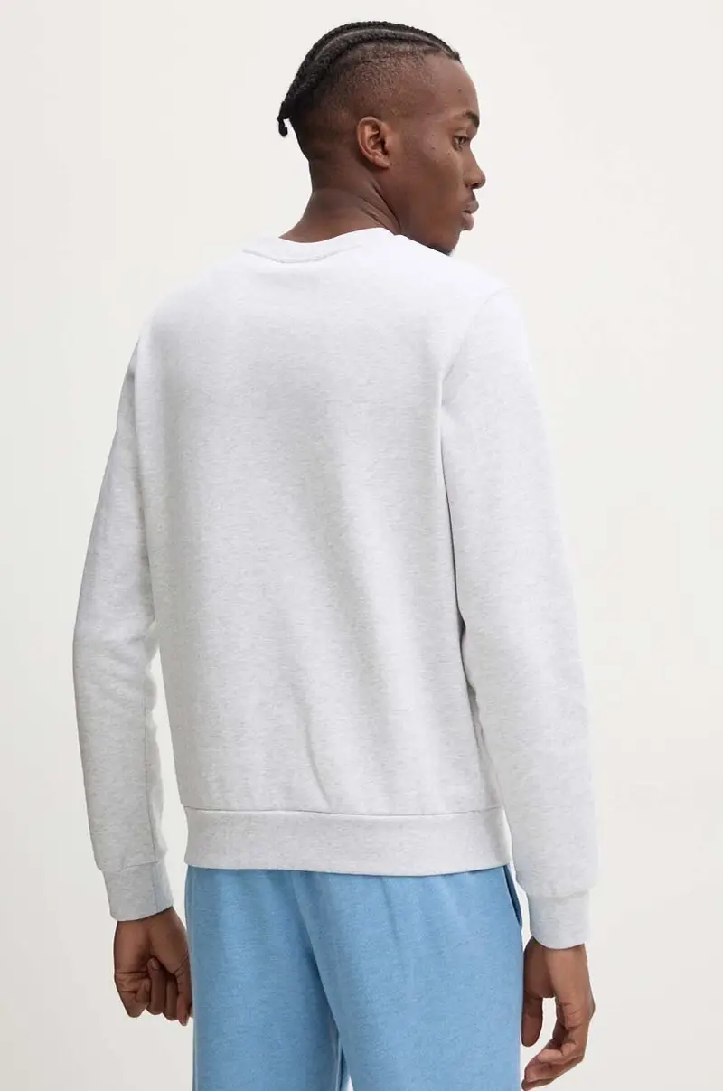 felpa standard rue madame GOTS colore grigio con applicazione COHBV.M27913 miniatura 3