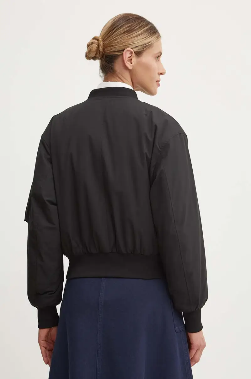 giacca bomber blouson haley donna colore nero PSAIY.F02843 miniatura 3