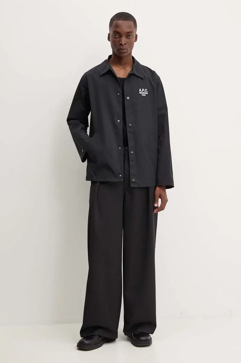 giacca camicia blouson regis colore nero PSAJB.H02960 miniatura 2