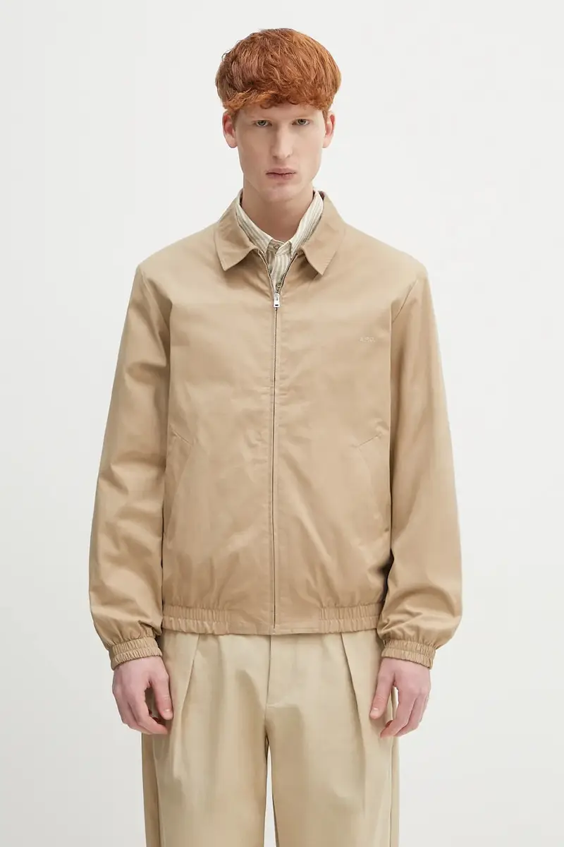 . giacca in cotone Blouson Gilbert colore beige COGZR.H02922