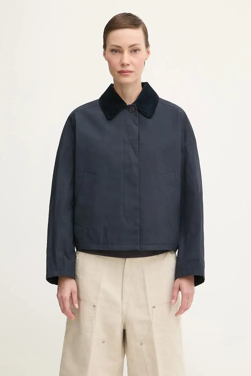 . giacca in cotone Veste Becca colore blu navy COHIL.F02990