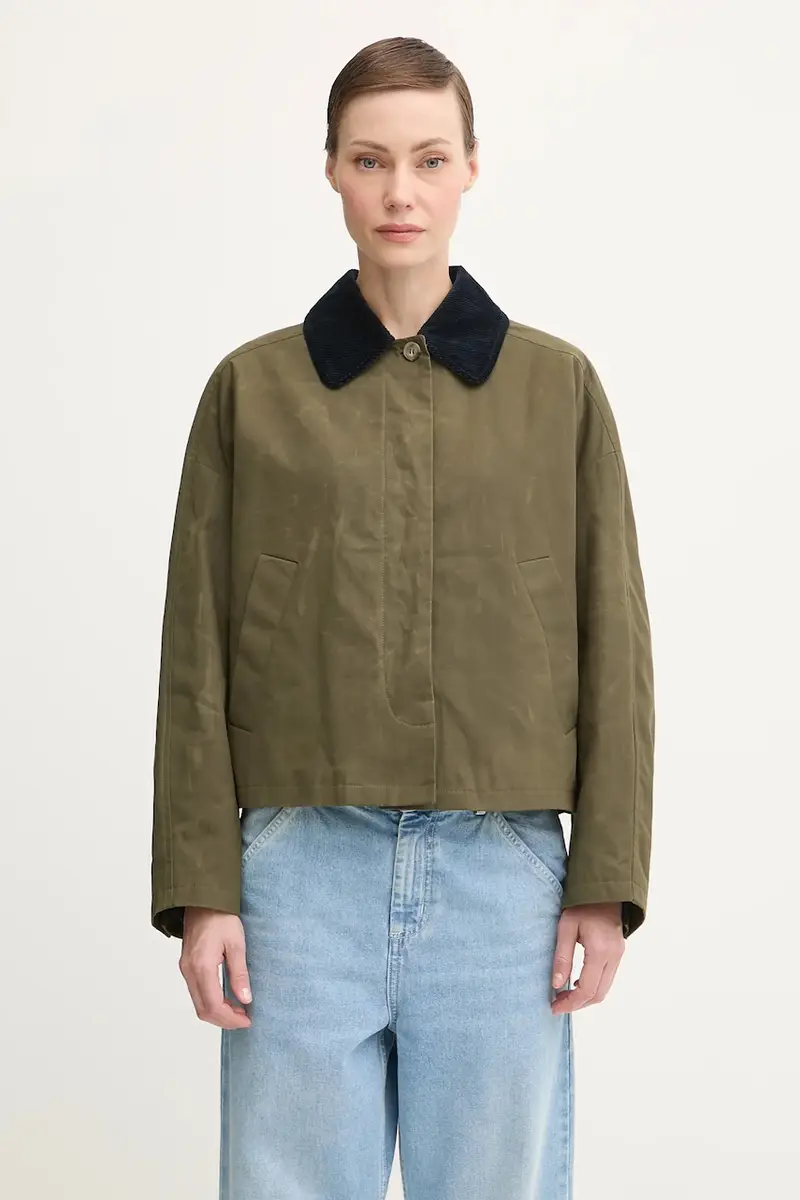 . giacca in cotone Veste Becca colore verde COHIL.F02990