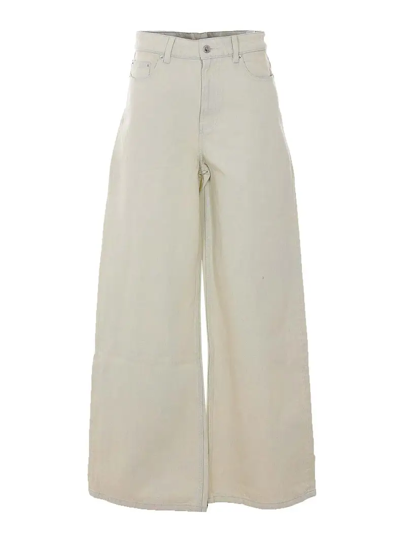 Jeans in denim bianco