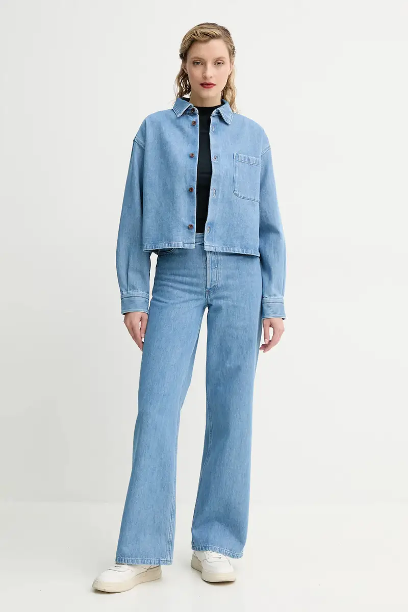 A.P.C. Jeans Donna Blu 3580363 miniatura 2