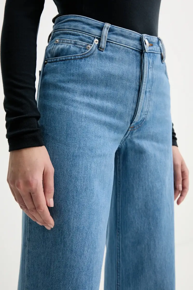 A.P.C. Jeans Donna Blu 3580363 miniatura 4