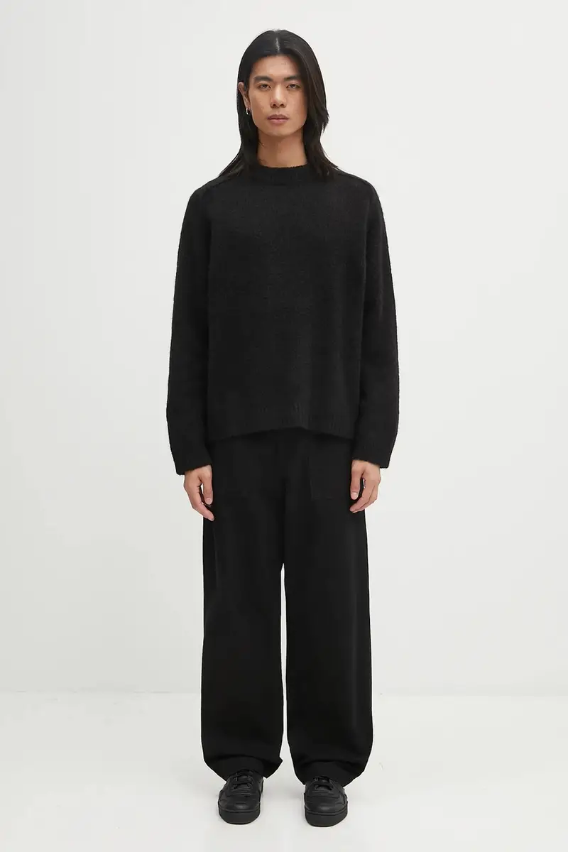 maglione con lana Pull Tyler colore nero WPABE.H23243 miniatura 5