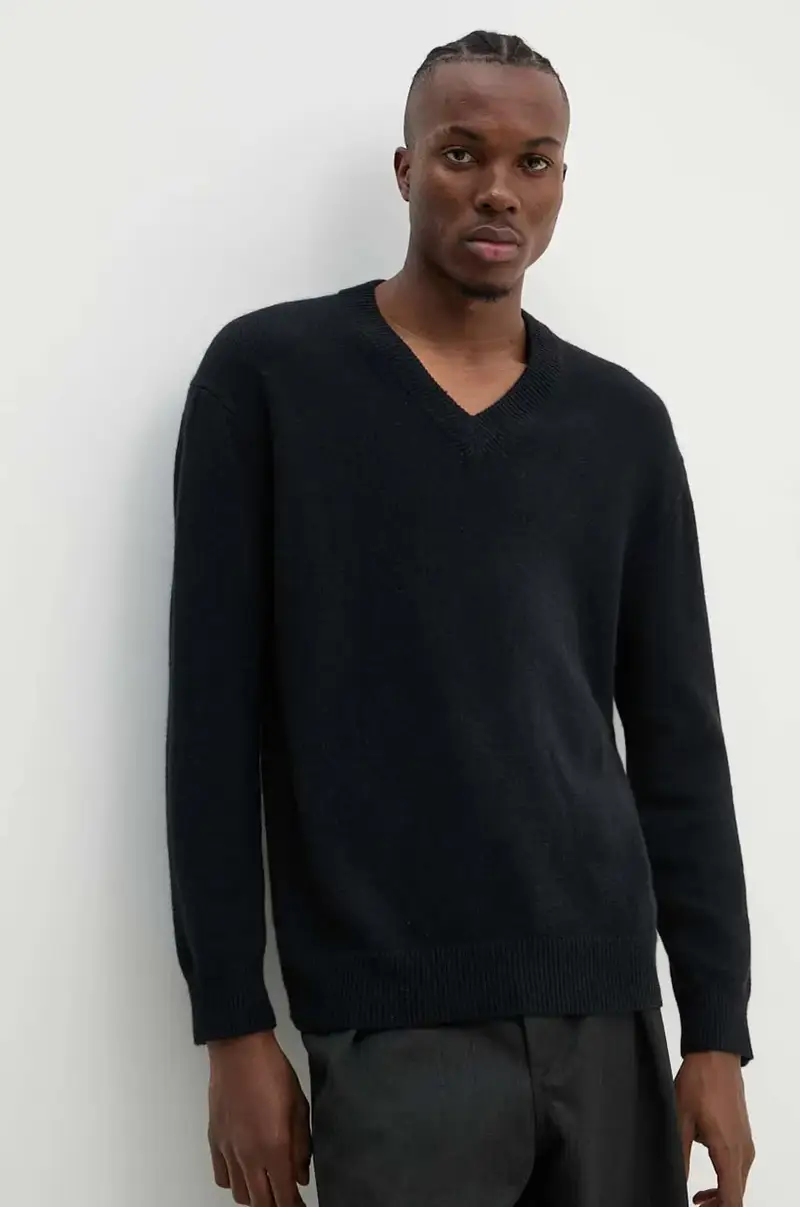 . maglione in lana pull dany uomo colore nero WYAAD.M23380
