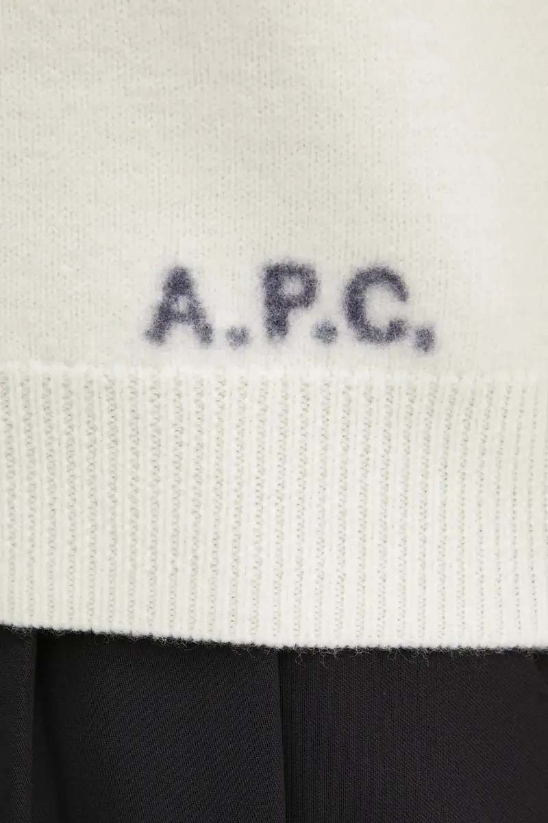 maglione in lana pull esther donna colore beige WVBDK.F23373 miniatura 5