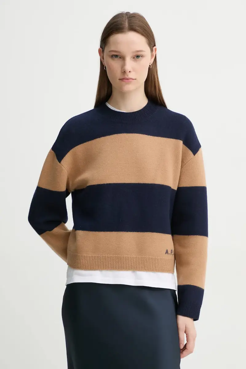 . maglione in lana pull penny Blu navy