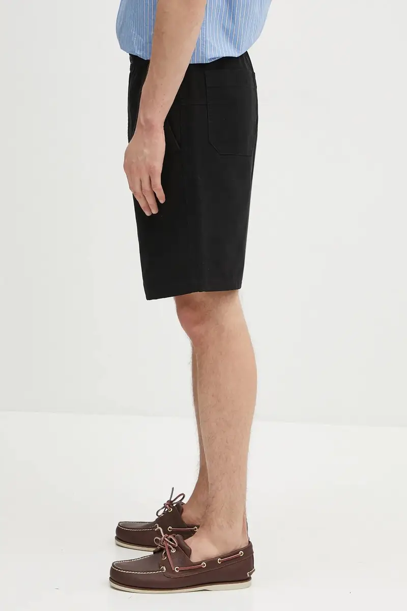 pantaloncini di jeans Short Norris colore nero COGBJ.H10186 miniatura 2