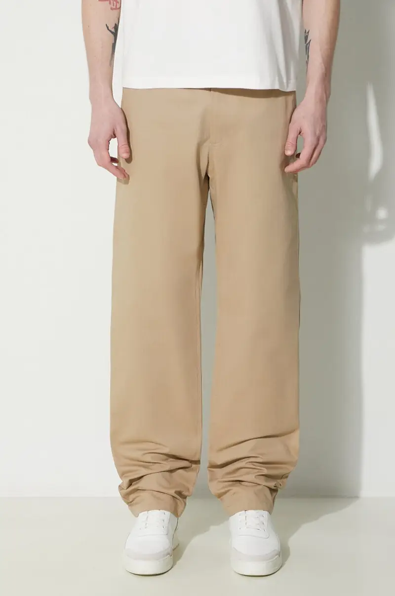 . pantaloni in cotone Pantalon Chuck colore beige COGEW.H08408.BAA
