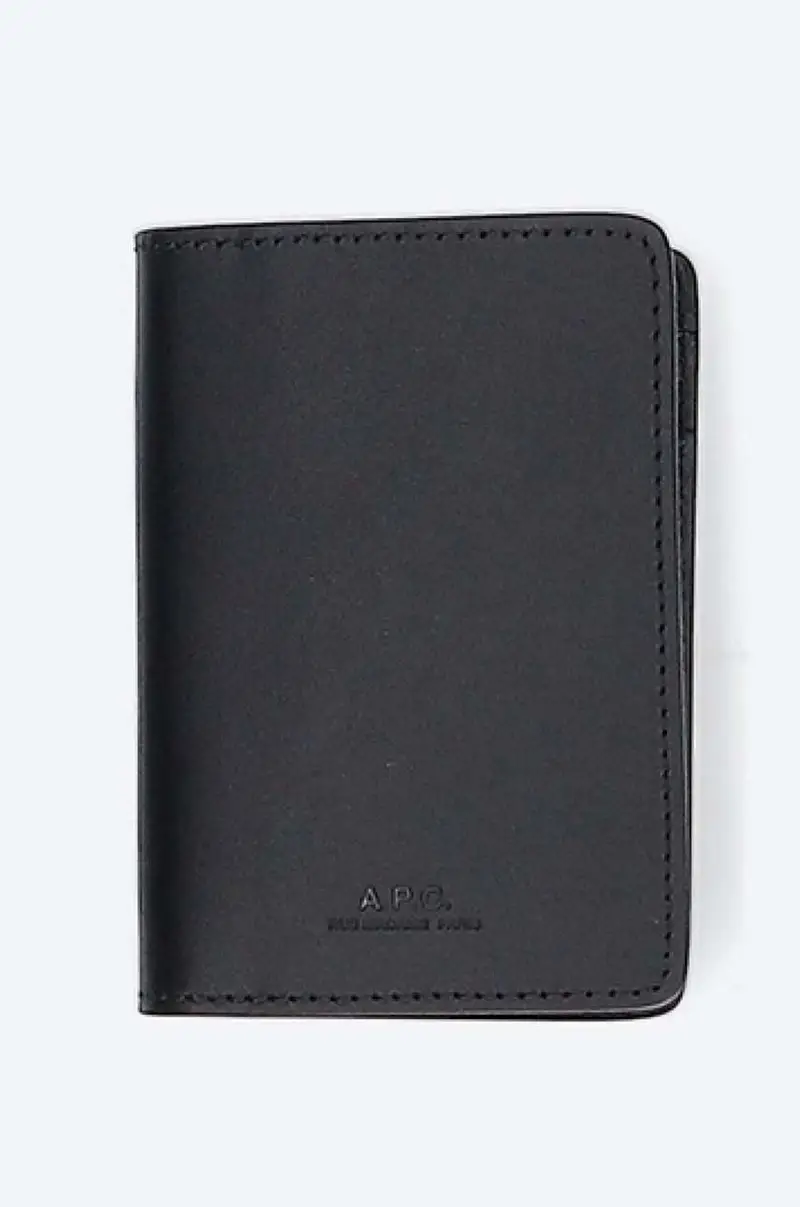 . portacarte in pelle Stefan Nero