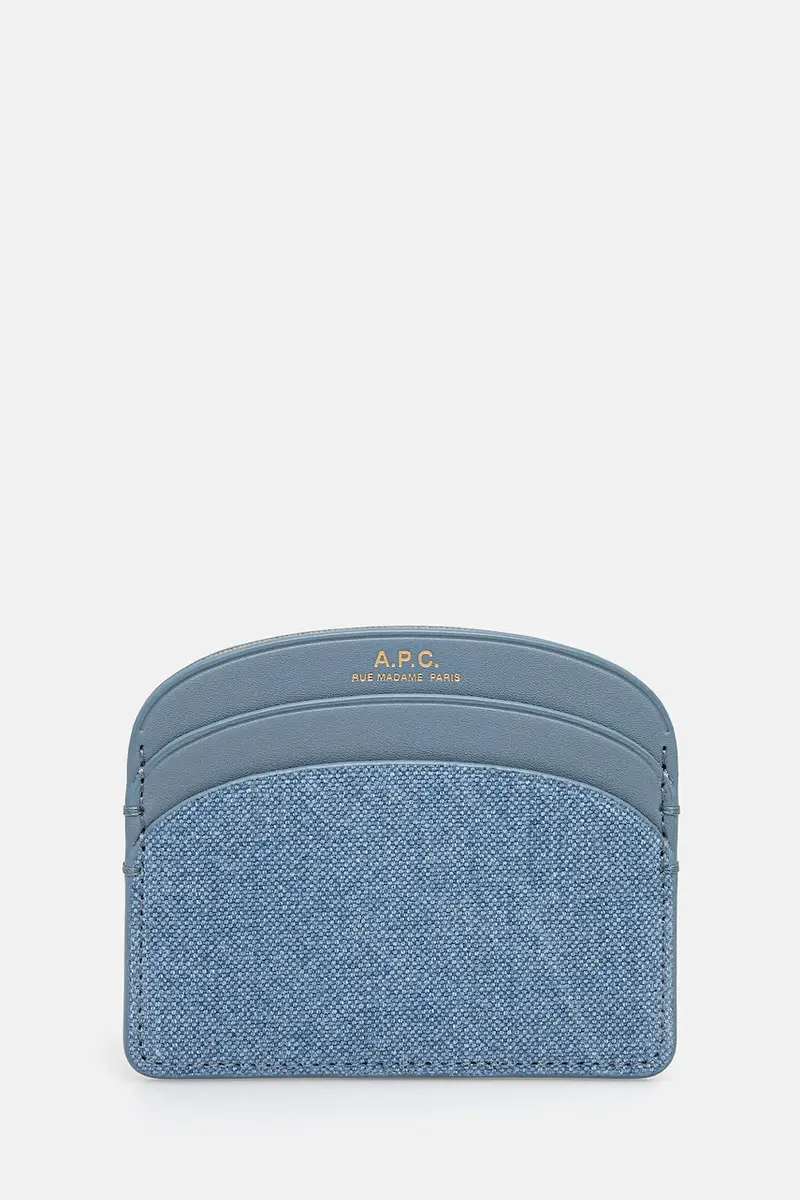 . portacarte Porte-Cartes Demi-Lune colore blu COHHT.F63270