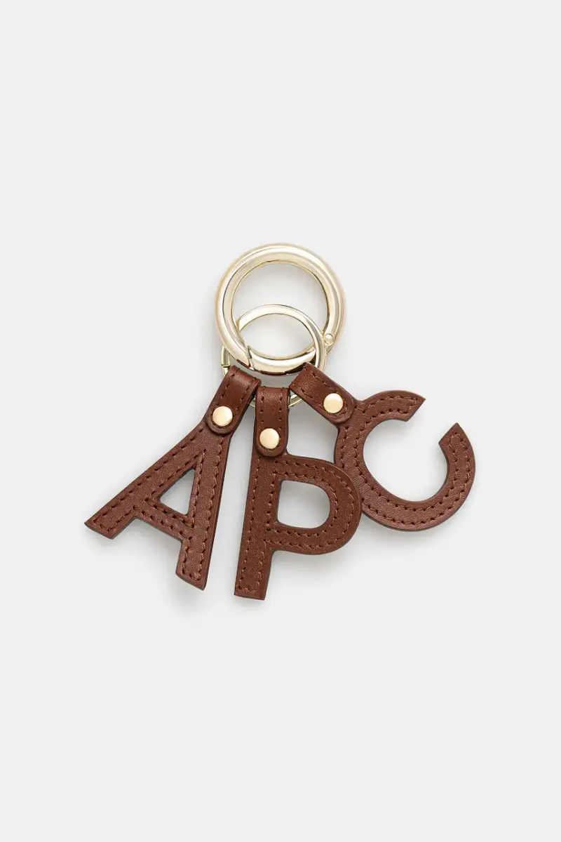 A.P.C. Portachiavi Marrone 3138512