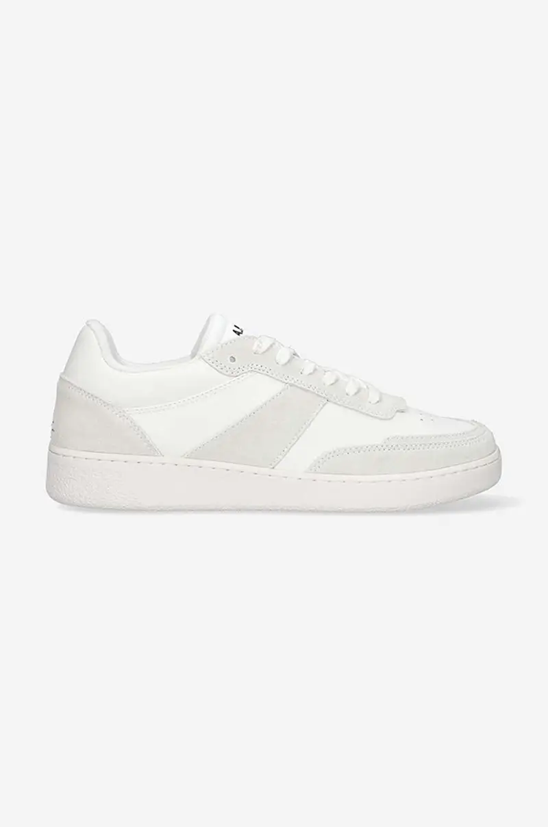 . sneakers in pelle Plain Bianco