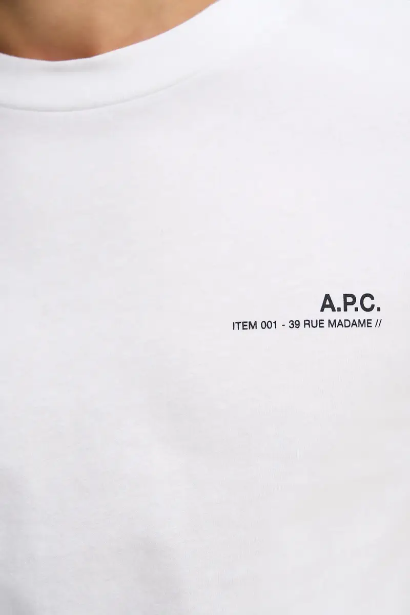 A.P.C. T-shirt Bianco 4148135 miniatura 5