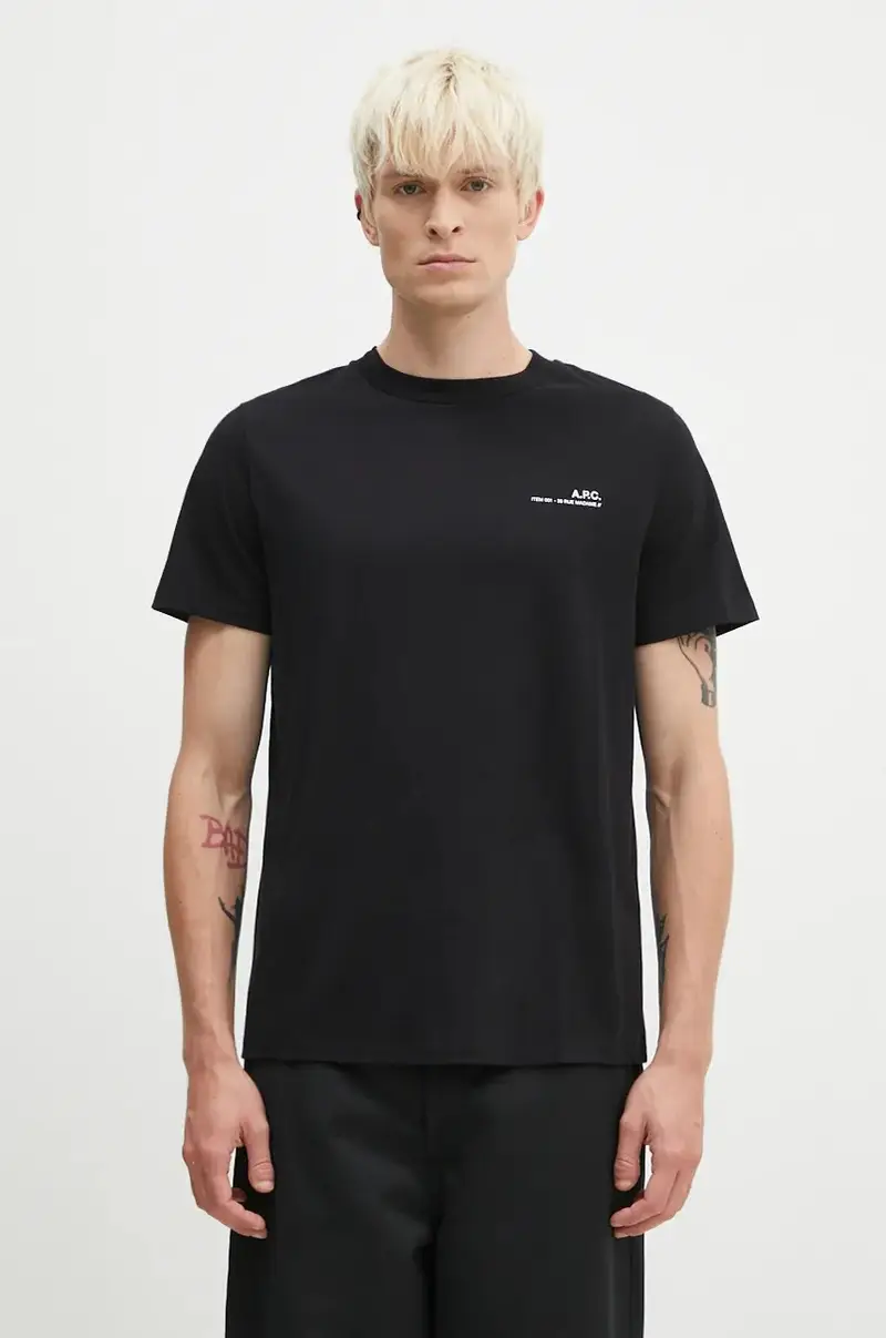 A.P.C. T-shirt Uomo Nero 2254154