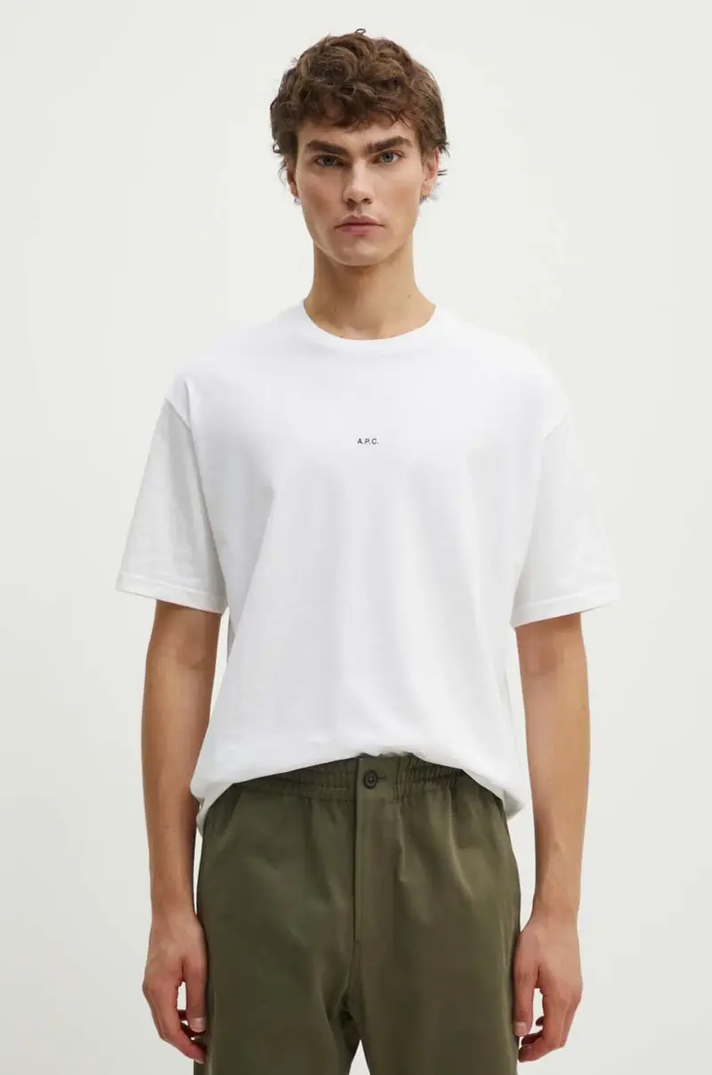 A.P.C. T-shirt Uomo Bianco 3300608