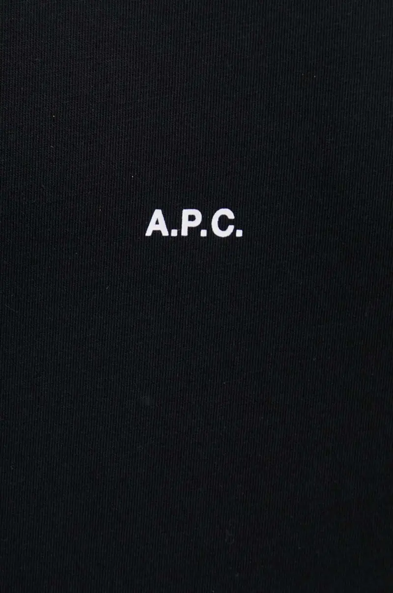 A.P.C. T-shirt Uomo Nero 3326725 miniatura 5