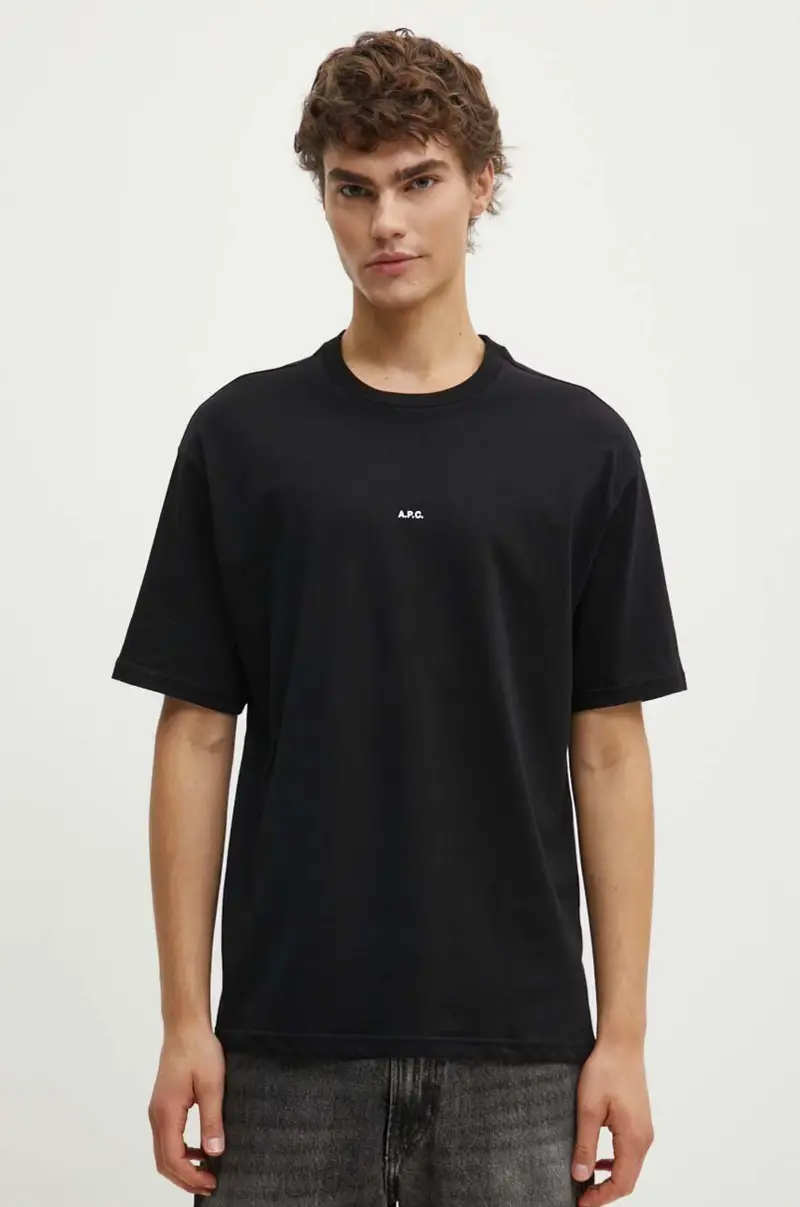 A.P.C. T-shirt Uomo Nero 3326725