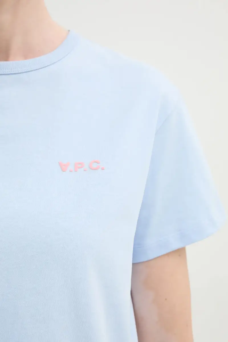 A.P.C. T-shirt Donna Blu 3312053 miniatura 5