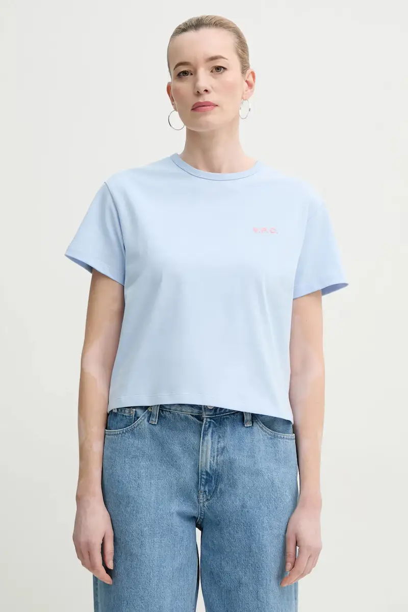 A.P.C. T-shirt Donna Blu 3312053