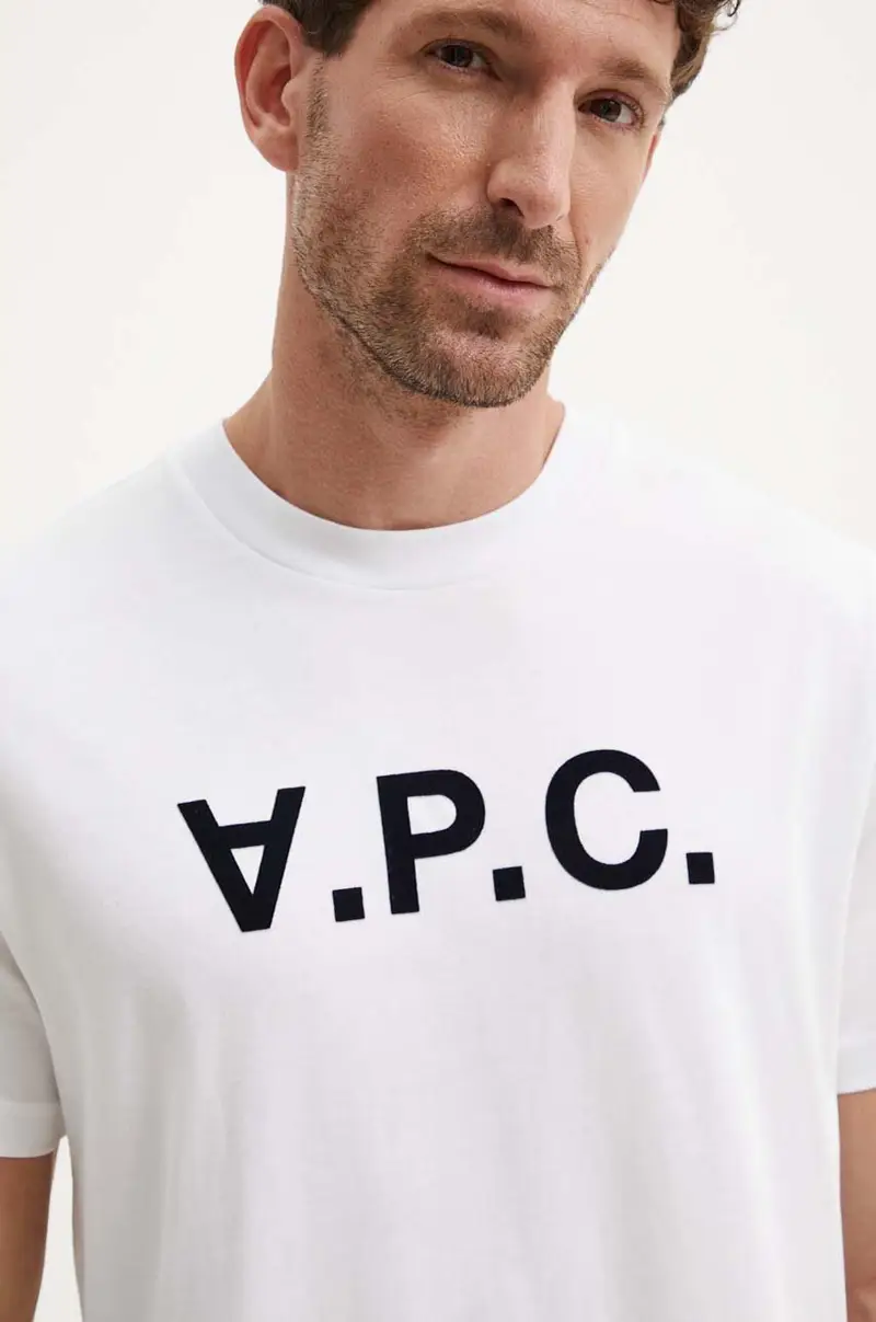 A.P.C. T-shirt Bianco 4157250 miniatura 2
