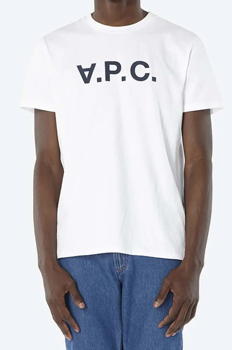 A.P.C. T-shirt Bianco 3242800 miniatura 4
