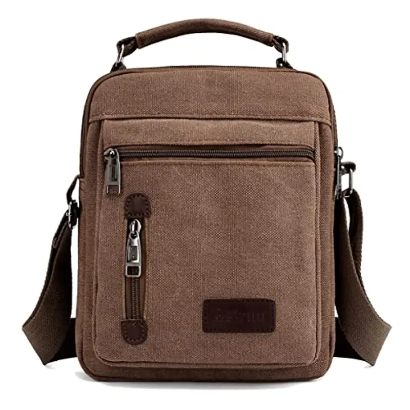 A-QMZL Borsa a tracolla Uomo Marrone 1886206