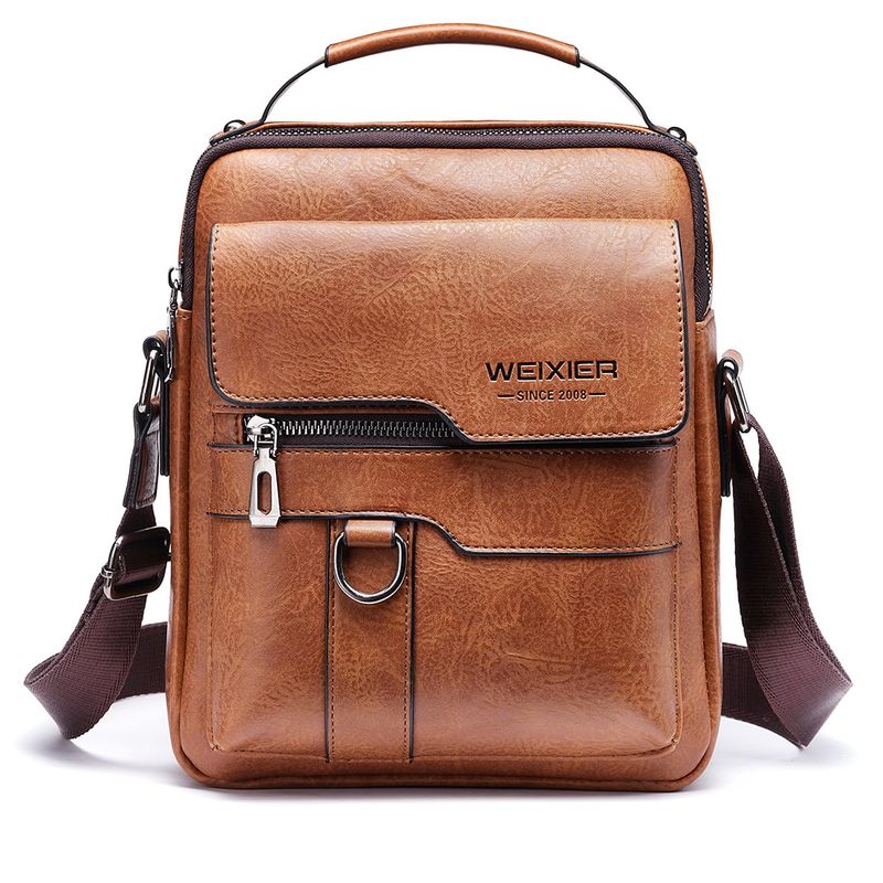 A-QMZL Borsello Uomo Marrone 26870