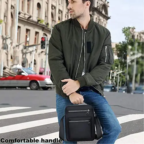 A-QMZL Borsello Uomo Nero 2984014 miniatura 2