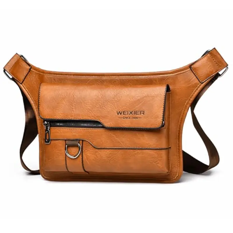 A-QMZL Borsello Uomo Marrone 1095443