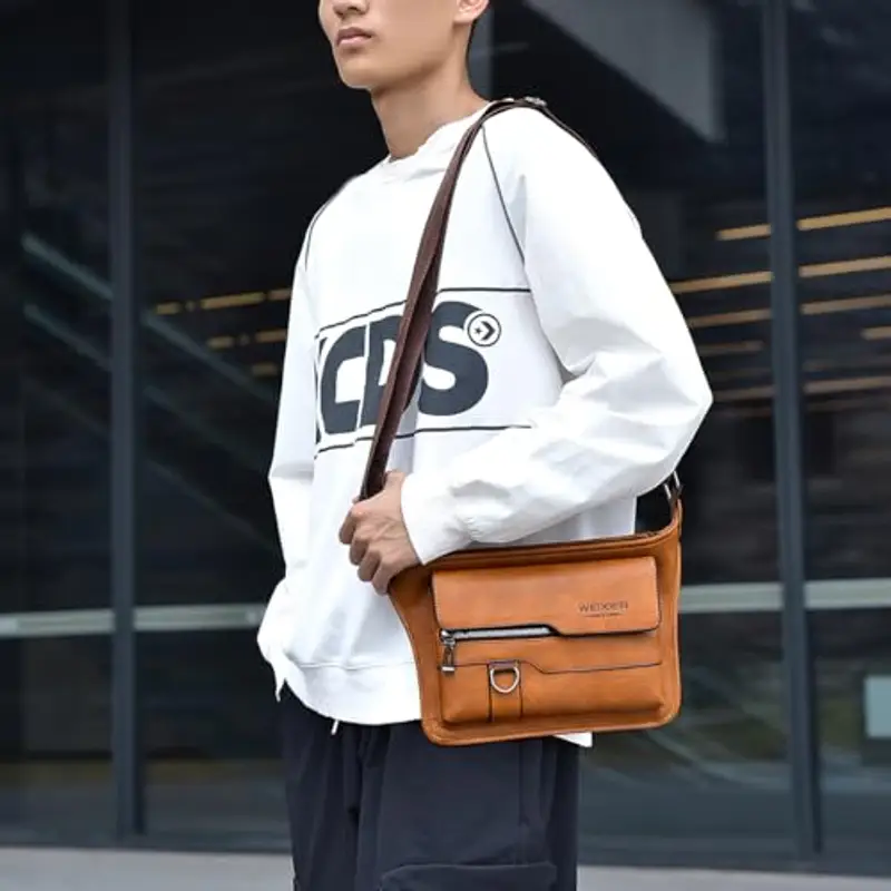 A-QMZL Borsello Uomo Marrone 1095443 miniatura 3