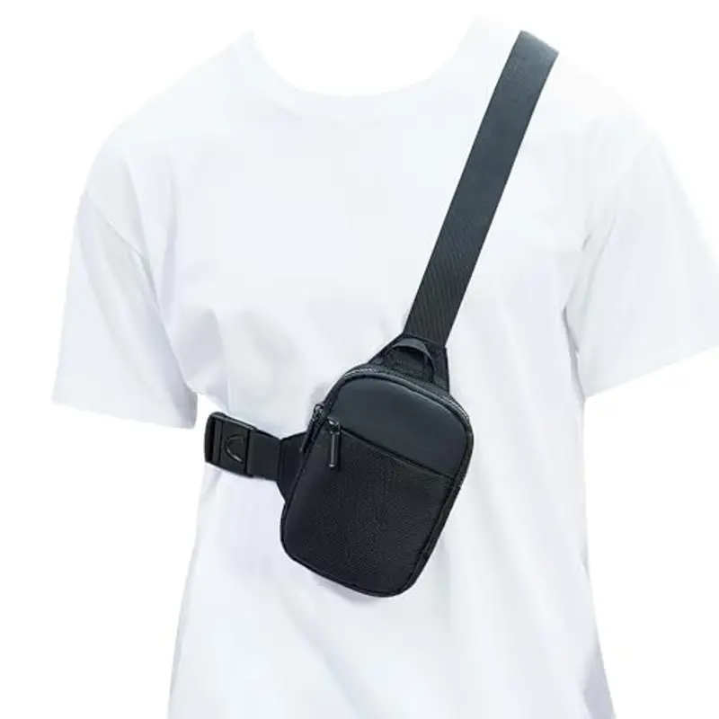 A-QMZL Borsello Uomo Nero 815291