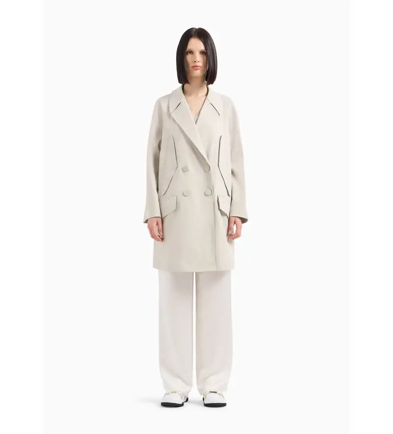 A|X Armani Exchange Trench Donna Bianco 4037355
