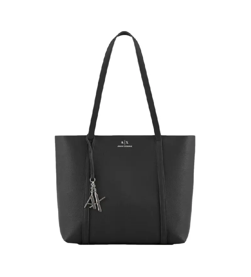 per donna 942930CC72628621 Borsa con ciondolo nera (OSFA), Nero, Casual, Poliuretano