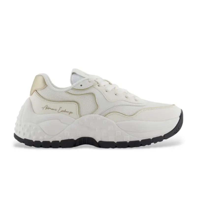 per donna XDX194XV943T779 Sneakers con logo bianco (38), Basso, Stringhe, Casual