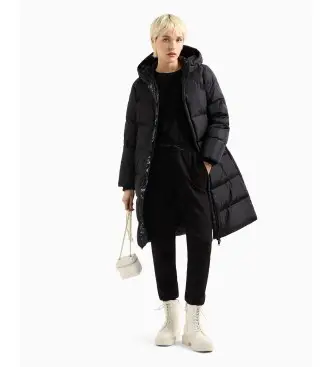 per donna XW000251AF12286UC001 Cappotto imbottito nero (M), Casual, Poliamide