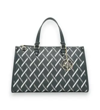 per donna XW000400AF17155M7021 Borsa verde con manico superiore (OSFA), Casual, Poliestere