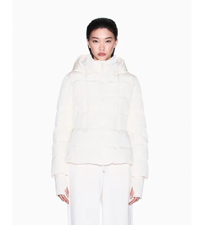 per donna XW000650AF16207U1003 Doppio strato bianco sporco (XS), Casual, Poliamide