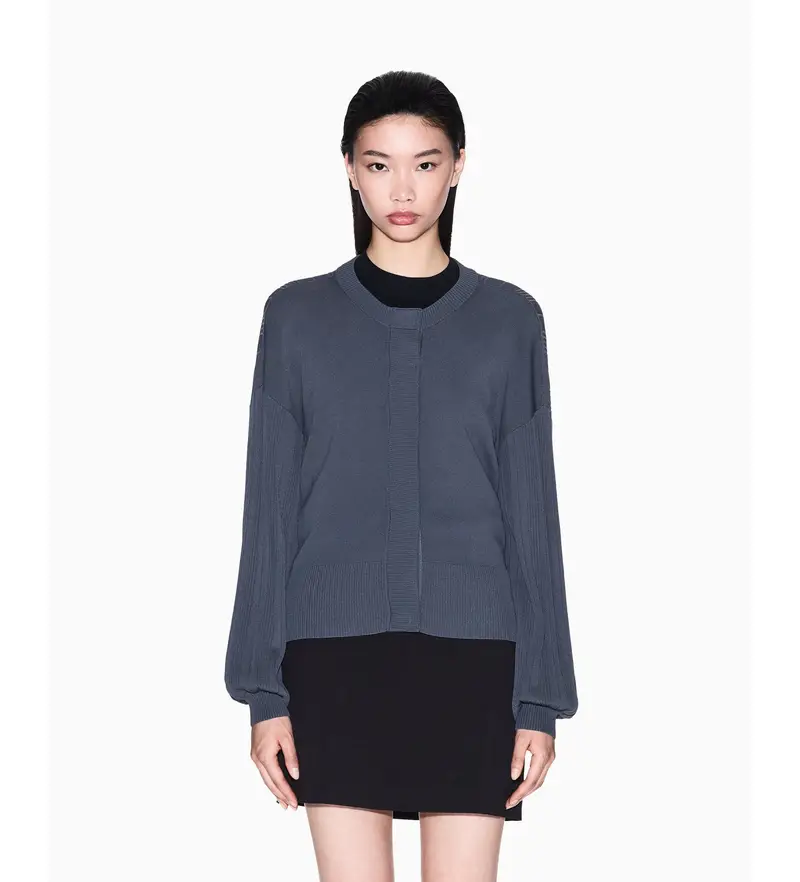 A|X Armani Exchange Cardigan Donna Grigio 4138743