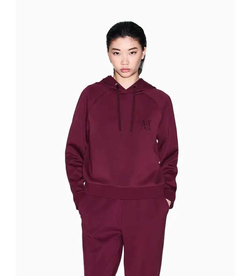 per donna XW000827AF13397UA343 Felpa Confy bordeaux (XS), Casual, Granata, Viscosa