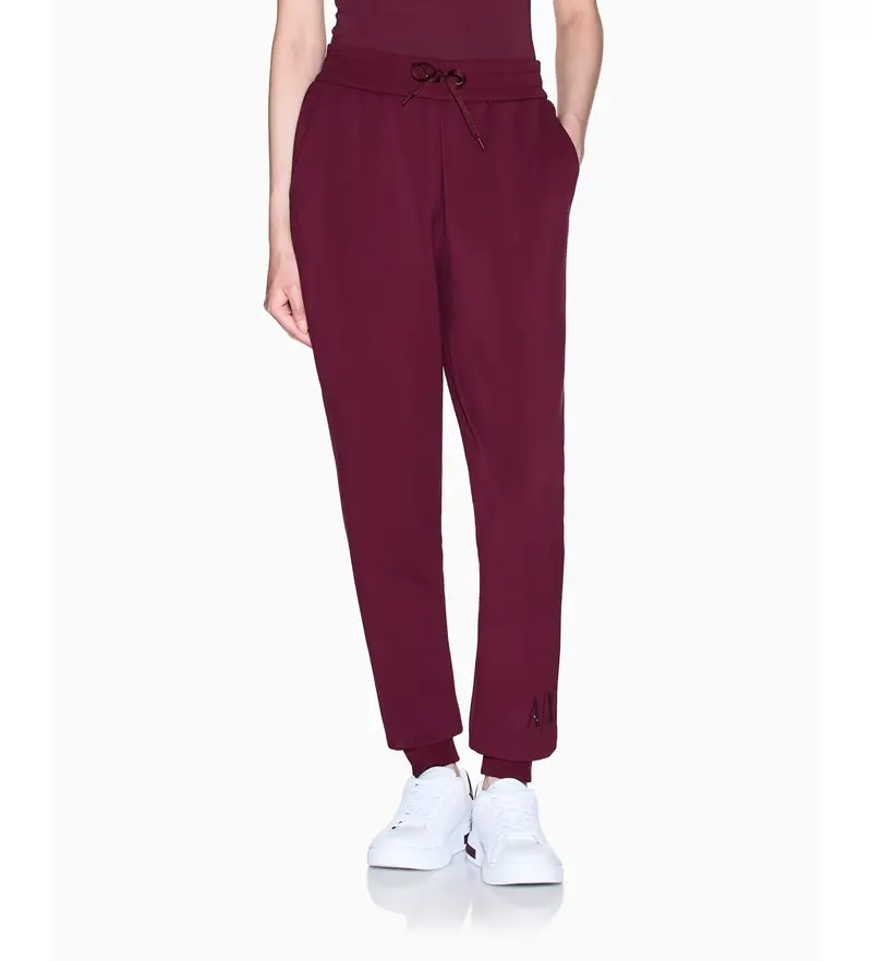 per donna XW000828AF13397UA343 Pantaloni rossi stile jogger (XS), Casual, Granata, Viscosa